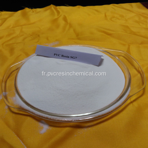 Chlorure de polyvinyle PVC résine SG5 SG3 SG8